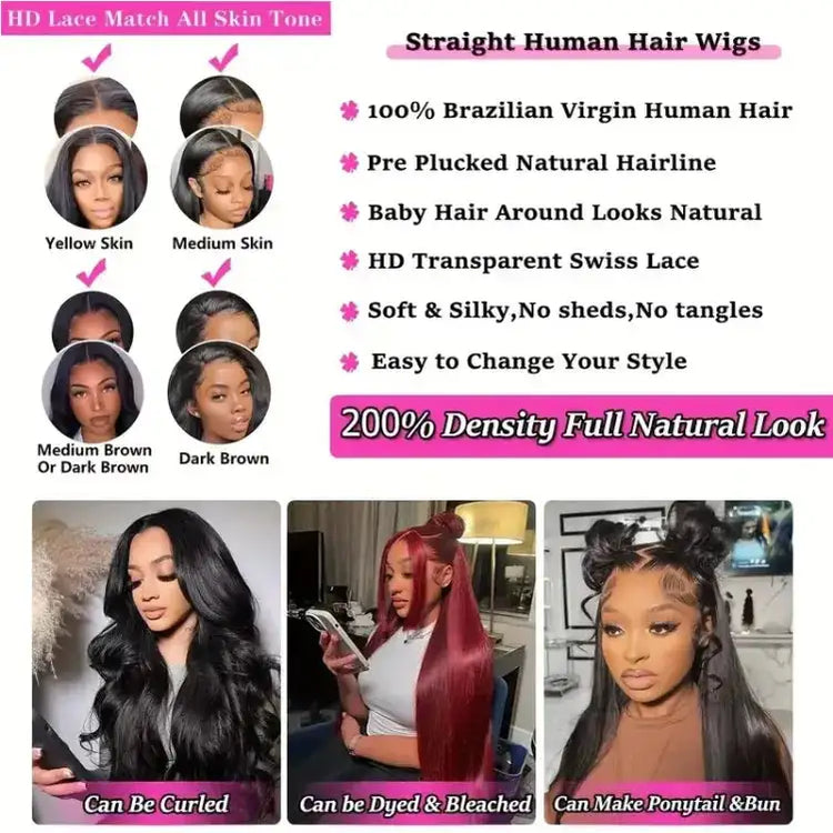 Pre-Cut Wavy Layered Human Hair Wig GLOWLAB