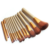 12-Piece Makeup Brush Set in Iron Box GLOWLAB
