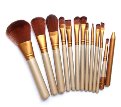 12-Piece Makeup Brush Set in Iron Box