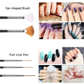 Electric Nail Drill Kit for Acrylic & Gel Removal-3