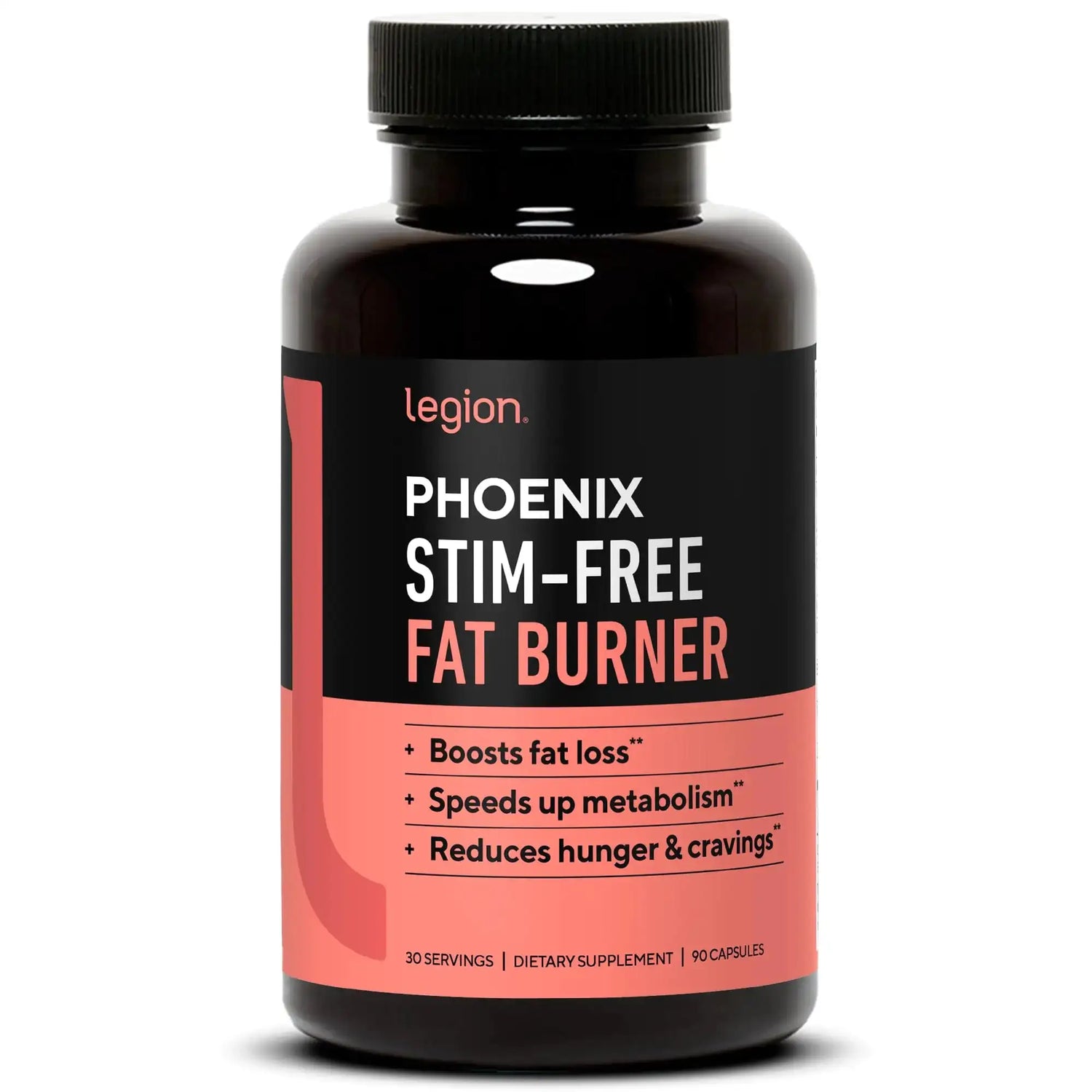 Legion Phoenix Thermogenic Fat Burners & Weight Loss Pills - 30 Serv 90 Capsules GLOWLAB