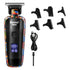 NNEOBA Hair Trimmer for Men 0mm T-Blade Electric Clipper Beard Razor Black-0