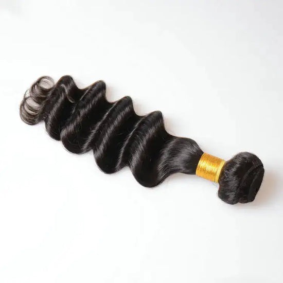 Peruvian Remy Human Hair Weft - Loose Deep Texture GLOWLAB