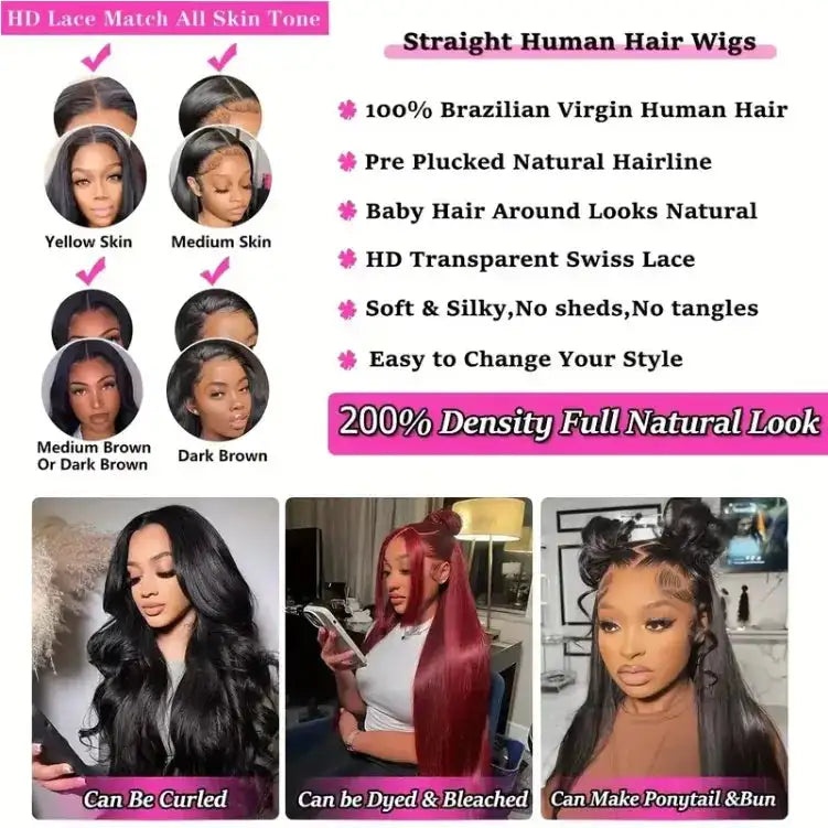 Pre-Cut Wavy Layered Human Hair Wig GLOWLAB