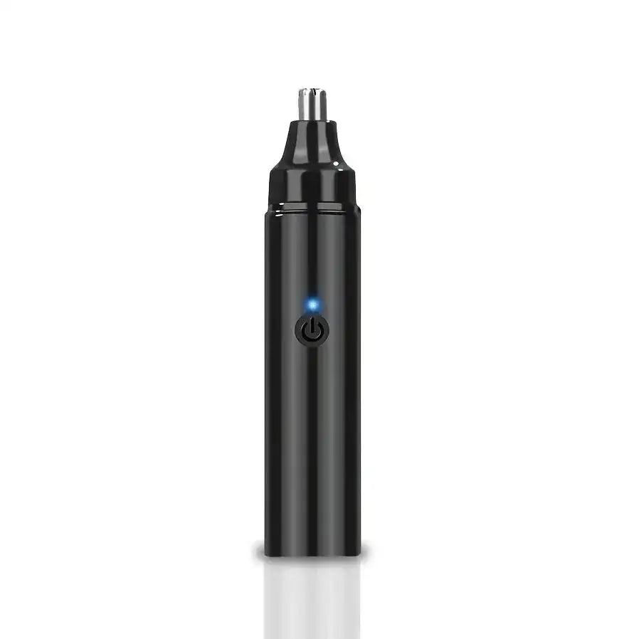 Rechargeable Ear And Nose Hair Trimmer for Men USB Electric Grooming Tool Black-0